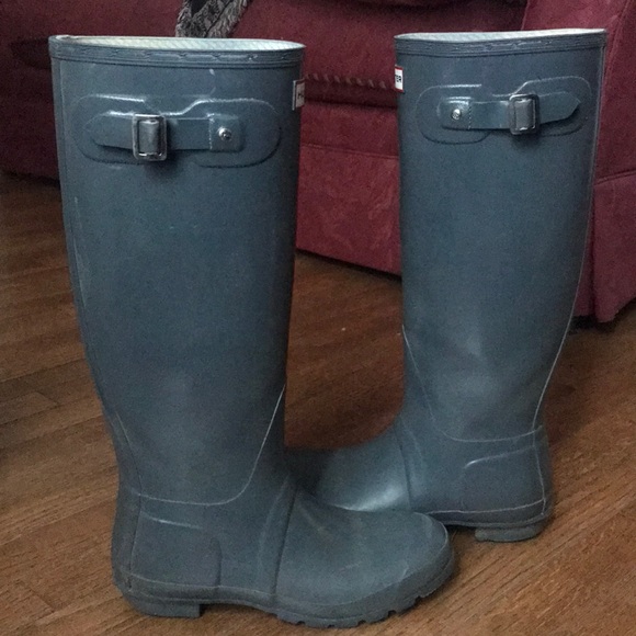 Hunter Original Tall Gloss Rain Boots - Picture 2 of 6